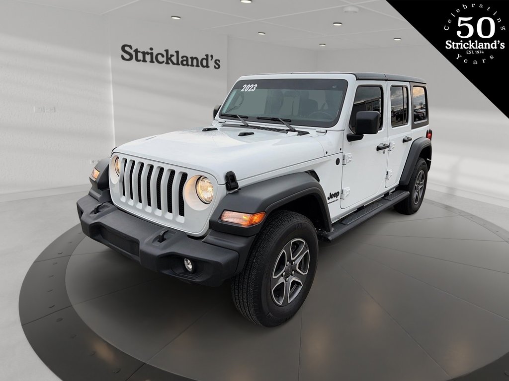 2023  Wrangler Unlimited Sport in Stratford, Ontario - 1 - w1024h768px