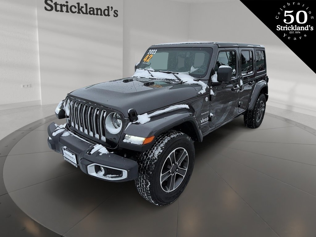 2023  Wrangler Unlimited Sahara in Stratford, Ontario - 1 - w1024h768px