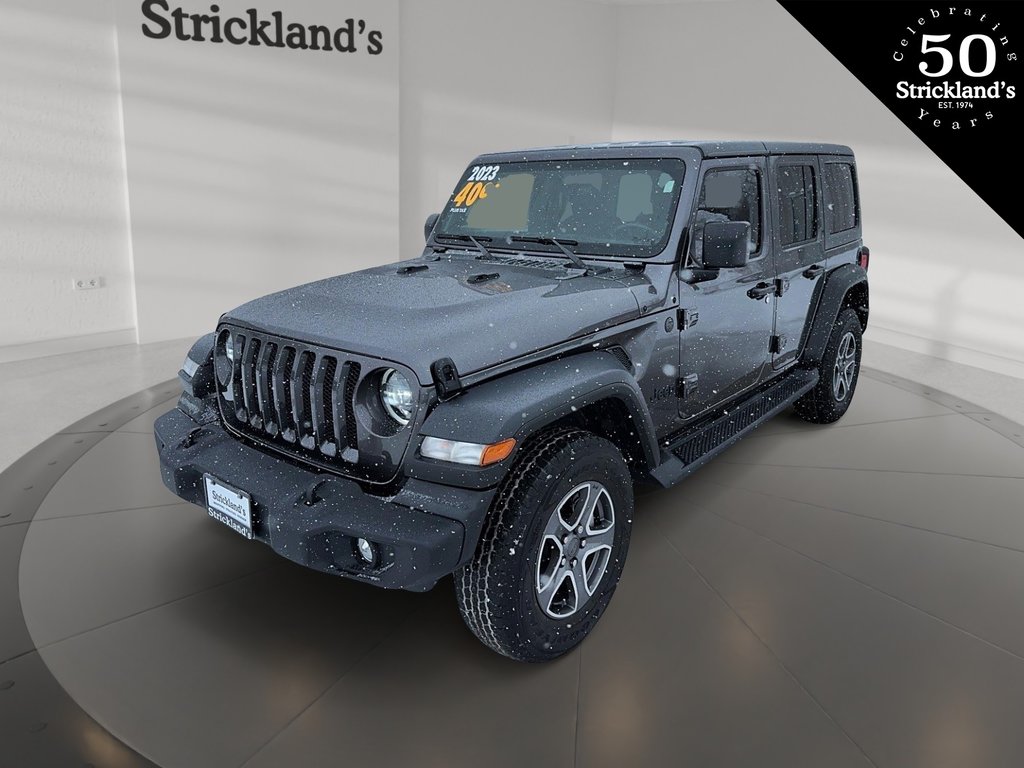 2023 Jeep Wrangler Unlimited Sport in Stratford, Ontario - 1 - w1024h768px