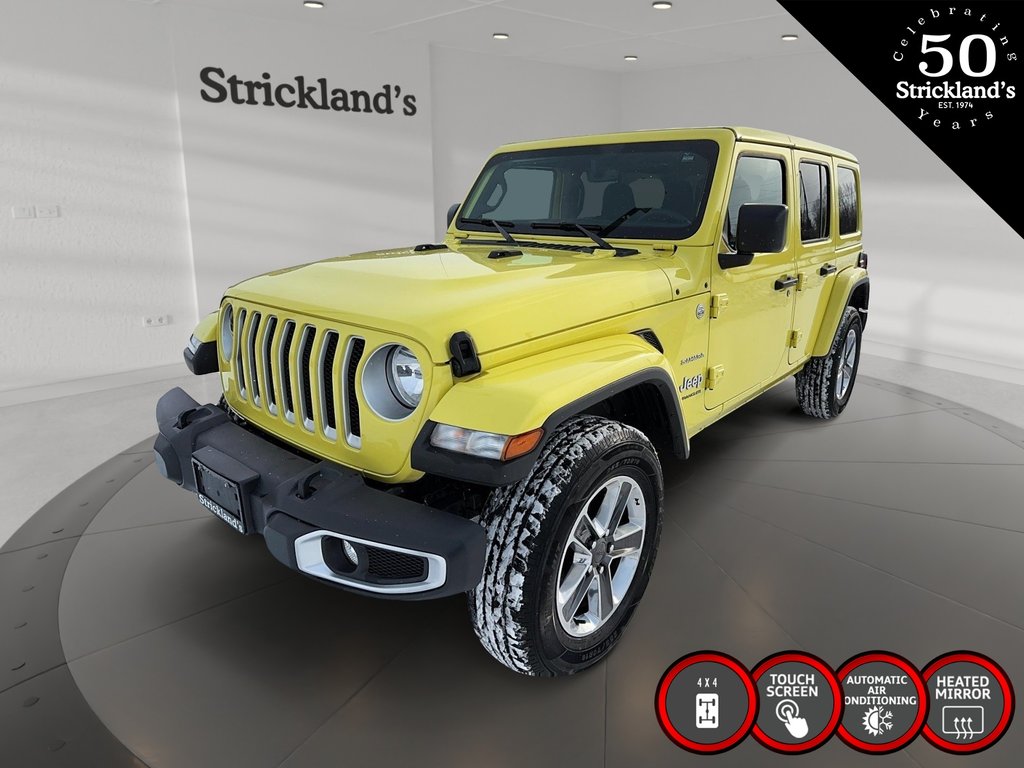 2023 Jeep Wrangler Unlimited Sahara in Stratford, Ontario - 1 - w1024h768px