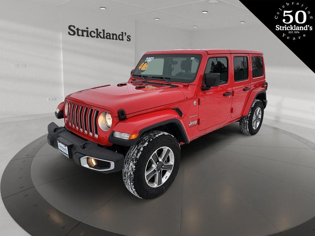 2023 Jeep Wrangler Unlimited Sahara in Stratford, Ontario - 1 - w1024h768px