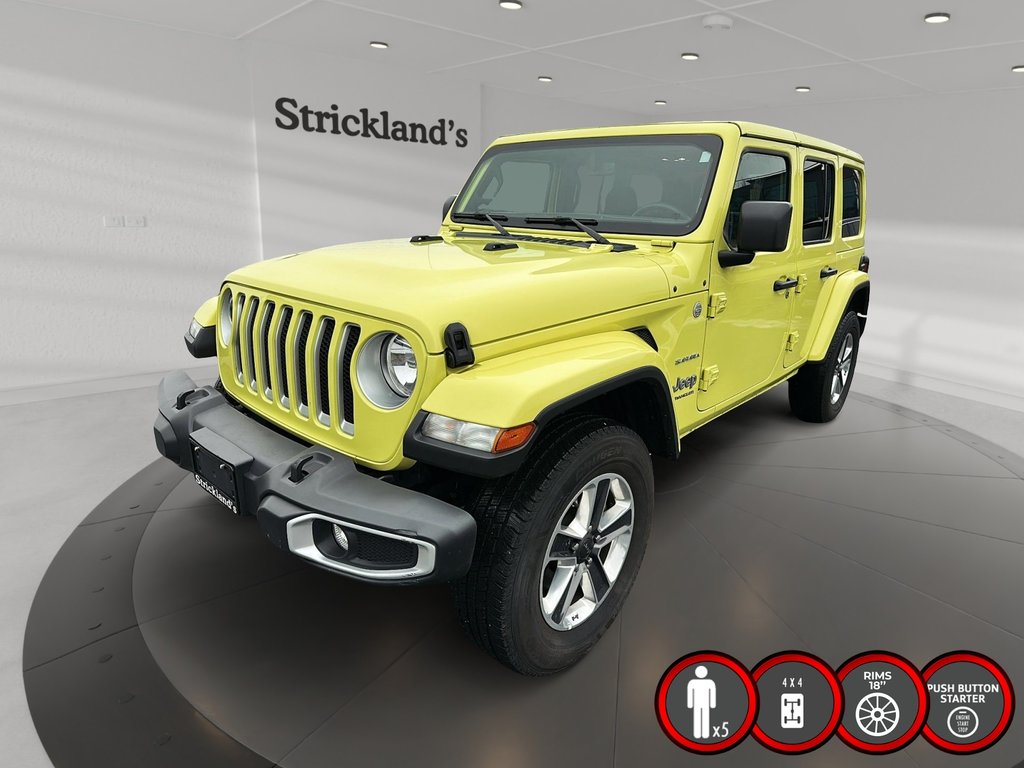 2023 Jeep Wrangler Unlimited Sahara in Stratford, Ontario - 1 - w1024h768px