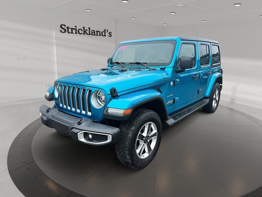 2020 Jeep Wrangler JL Unlimited Sahara in Stratford, Ontario - 1 - w1024h768px