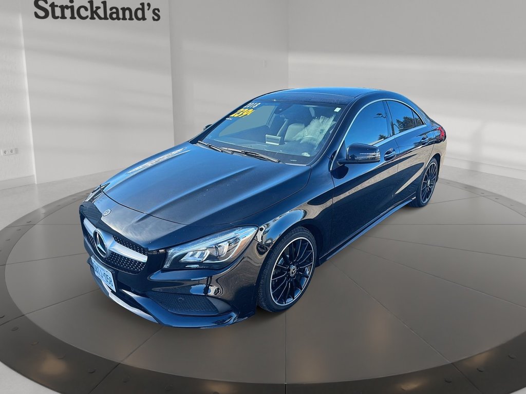 2018 Mercedes-Benz CLA250 4MATIC in Stratford, Ontario - 1 - w1024h768px