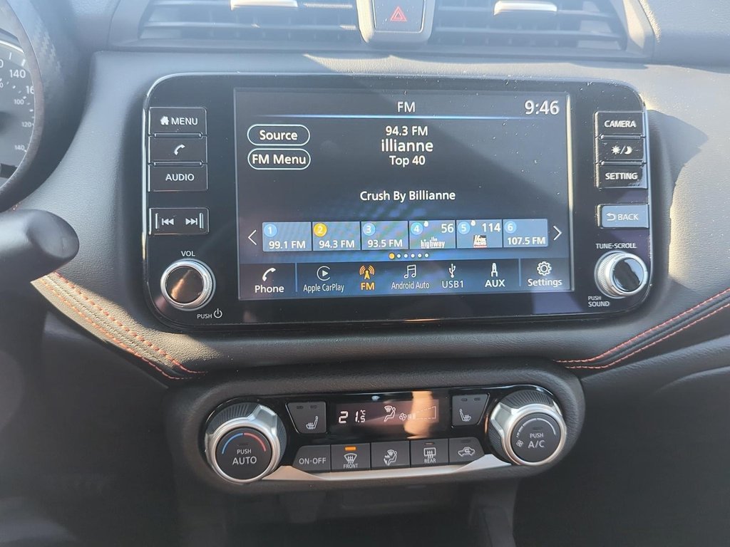 2023 Nissan Versa 1.6 SR CVT in Stratford, Ontario - 14 - w1024h768px