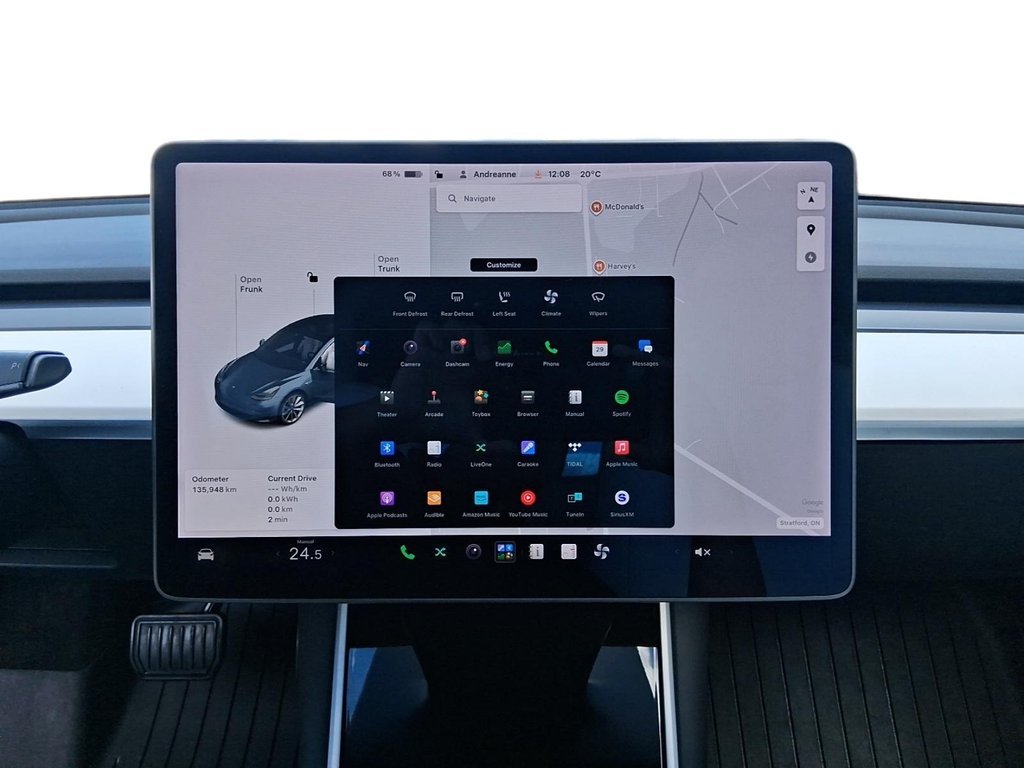 2020 Tesla Model 3 Long Range AWD in Stratford, Ontario - 16 - w1024h768px