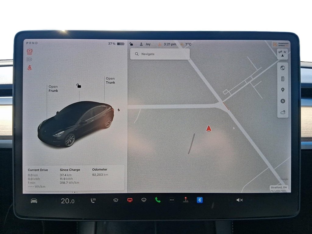 2021 Tesla Model 3 Standard Range Plus in Stratford, Ontario - 20 - w1024h768px