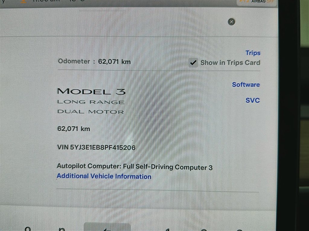 2023 Tesla MODEL 3 Long Range AWD in Stratford, Ontario - 12 - w1024h768px