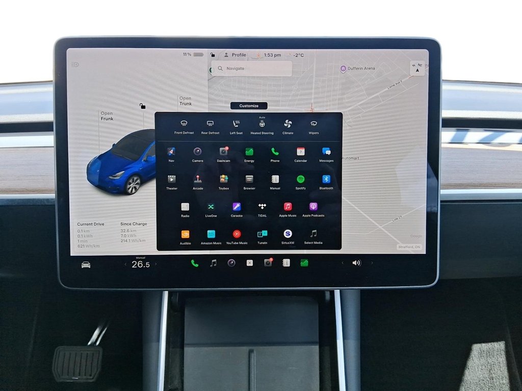 2021 Tesla Model Y Standard Range in Stratford, Ontario - 15 - w1024h768px