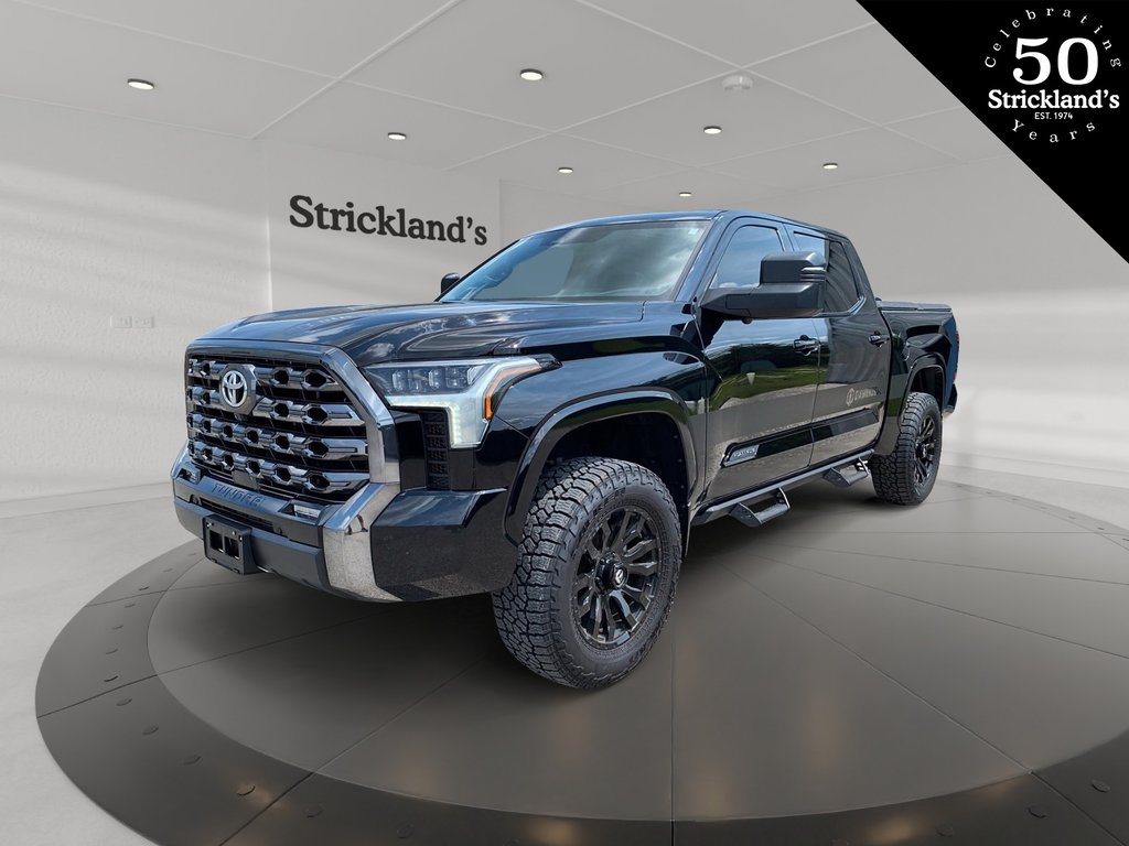 2022  TUNDRA 4X4 Tundra CrewMax Platinum in Stratford, Ontario - 1 - w1024h768px