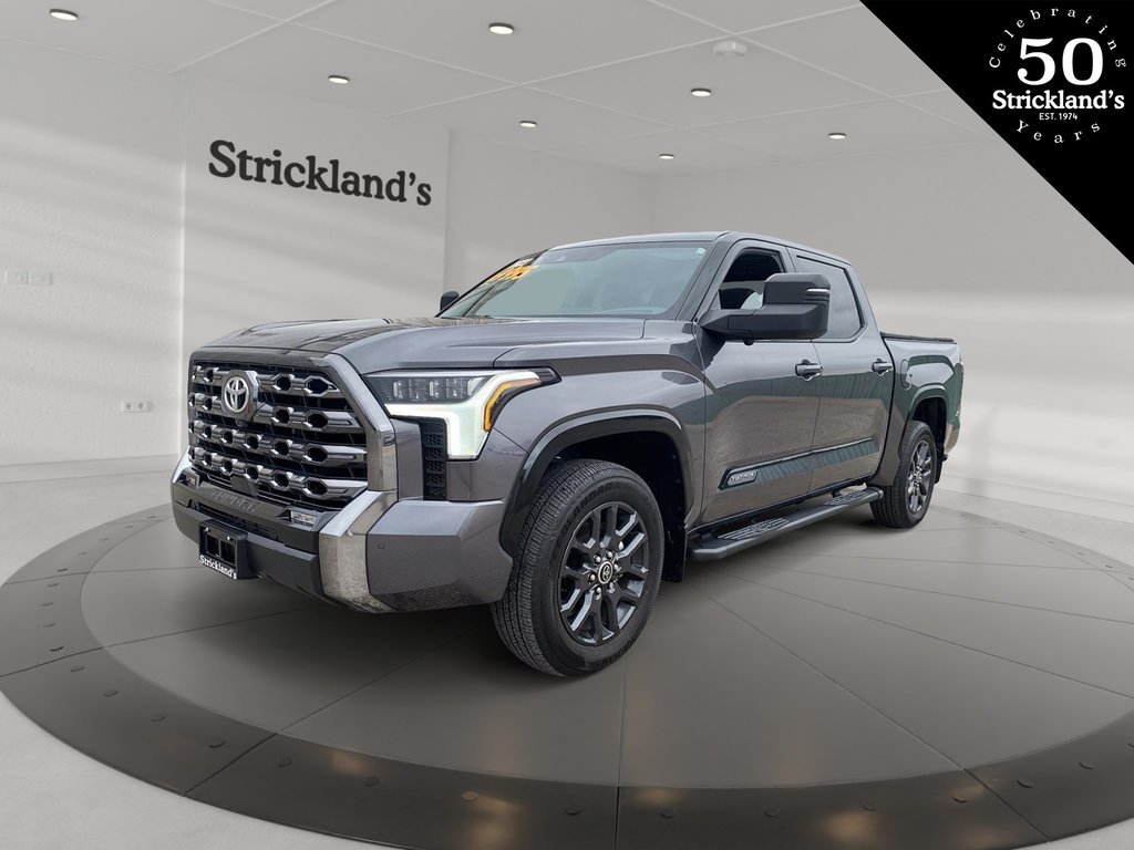 2023  TUNDRA 4X4 CrewMax Platinum in Stratford, Ontario - 1 - w1024h768px