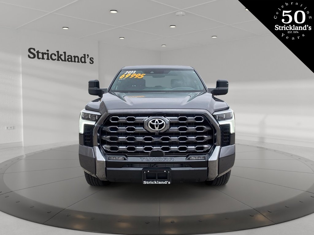 2023  TUNDRA 4X4 CrewMax Platinum in Stratford, Ontario - 2 - w1024h768px