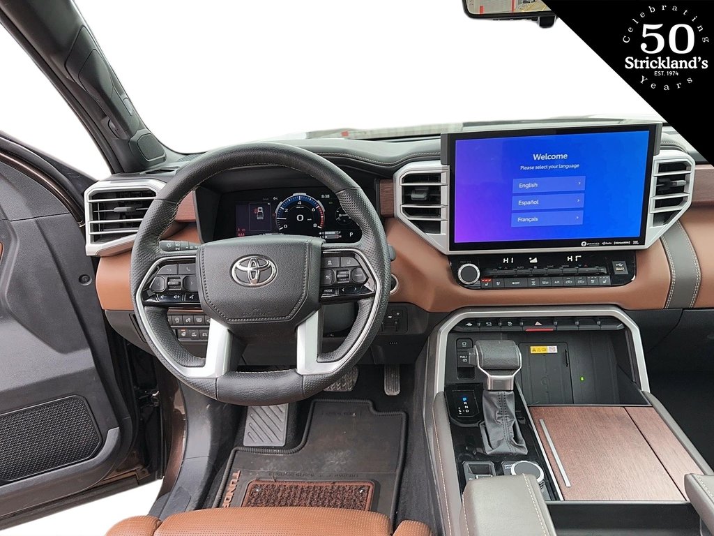 2023  TUNDRA 4X4 CrewMax Platinum in Stratford, Ontario - 9 - w1024h768px