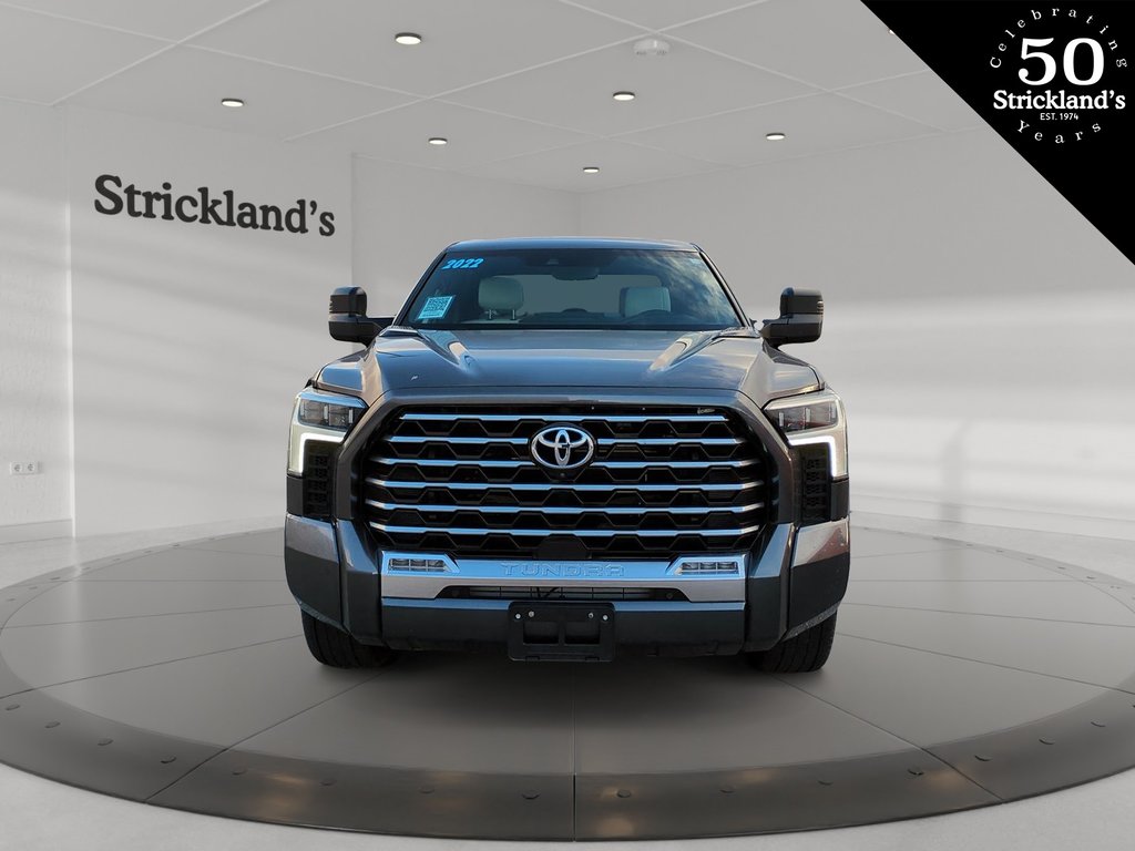 2022  TUNDRA HYBRID CrewMax Capstone in Stratford, Ontario - 2 - w1024h768px