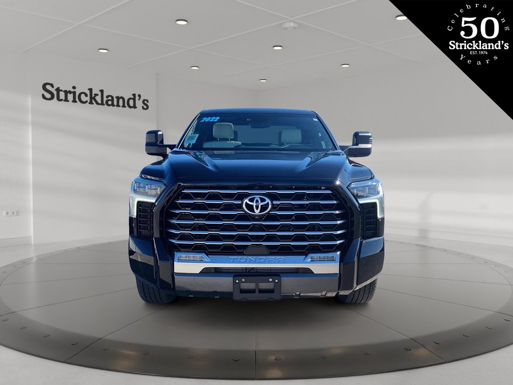 2022  TUNDRA HYBRID CrewMax Capstone in Stratford, Ontario - 2 - w1024h768px