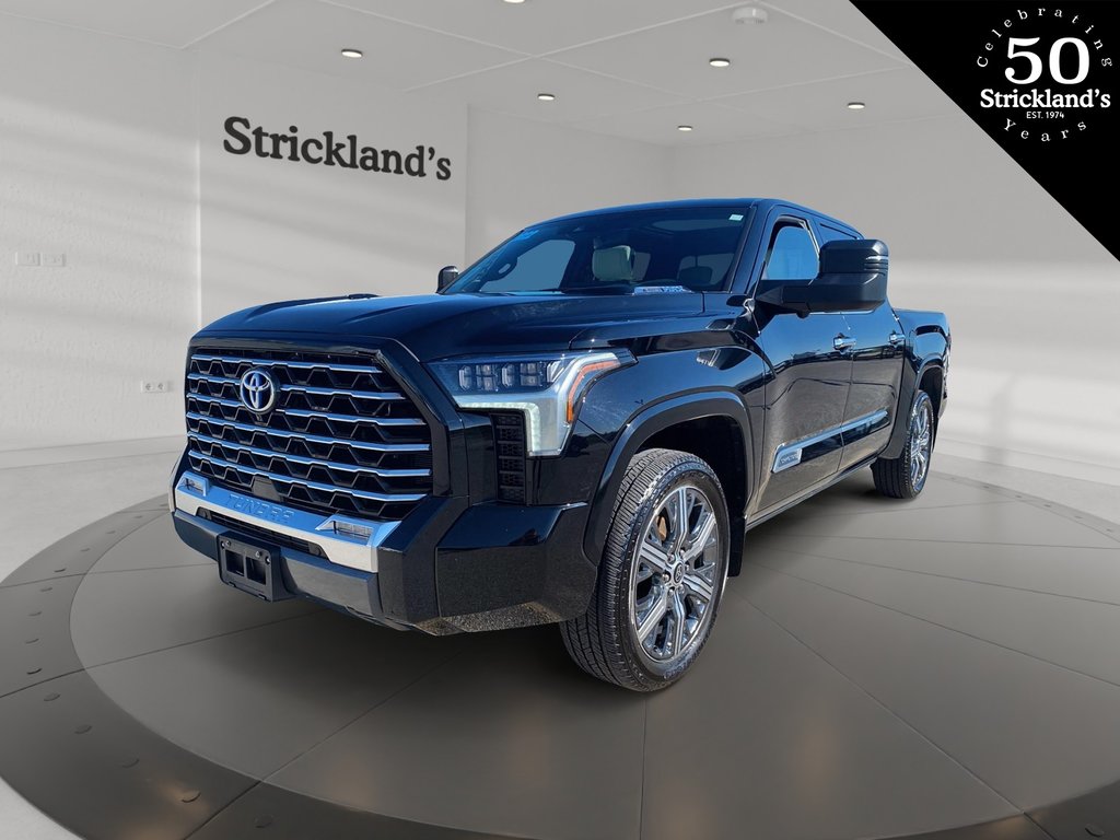 2022  TUNDRA HYBRID CrewMax Capstone in Stratford, Ontario - 1 - w1024h768px