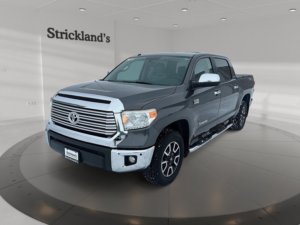 2015 Toyota Tundra 4x4 CrewMax Ltd 5.7 6A in Stratford, Ontario - 1 - w1024h768px