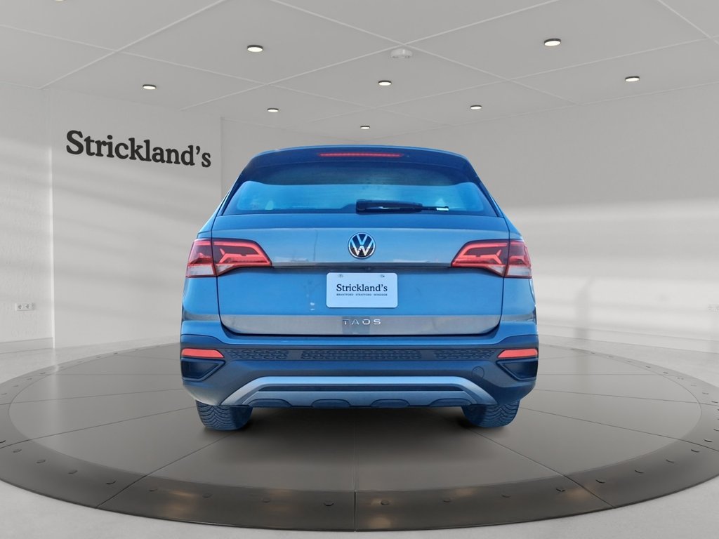 2024 Volkswagen Taos Trendline 1.5T 8sp at w/ Tip in Stratford, Ontario - 5 - w1024h768px