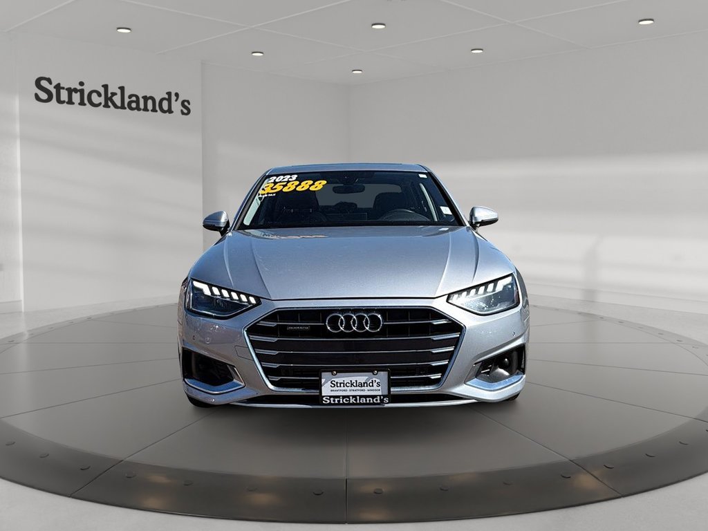 2023 Audi A4 45 2.0T Komfort quattro 7sp S Tronic in Brantford, Ontario - 2 - w1024h768px