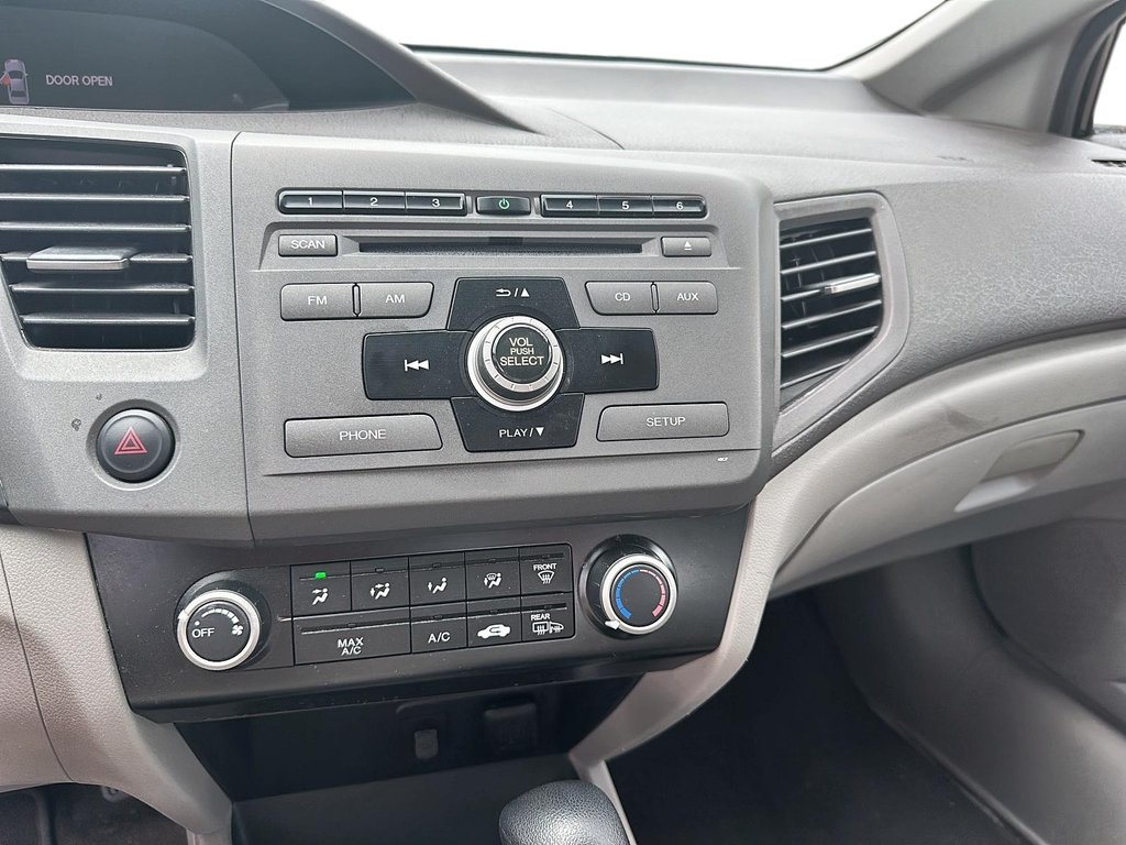 2012 Honda Civic Coupe LX at in Brantford, Ontario - 11 - w1024h768px
