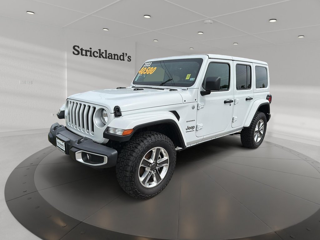 2023 Jeep Wrangler Unlimited Sahara in Brantford, Ontario - 1 - w1024h768px