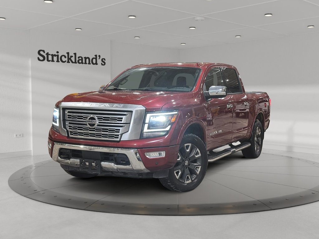2020 Nissan Titan Crew Cab Platinum 4X4 in Brantford, Ontario - 1 - w1024h768px