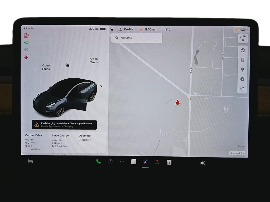 2021 Tesla Model 3 Standard Range Plus in Brantford, Ontario - 20 - w1024h768px