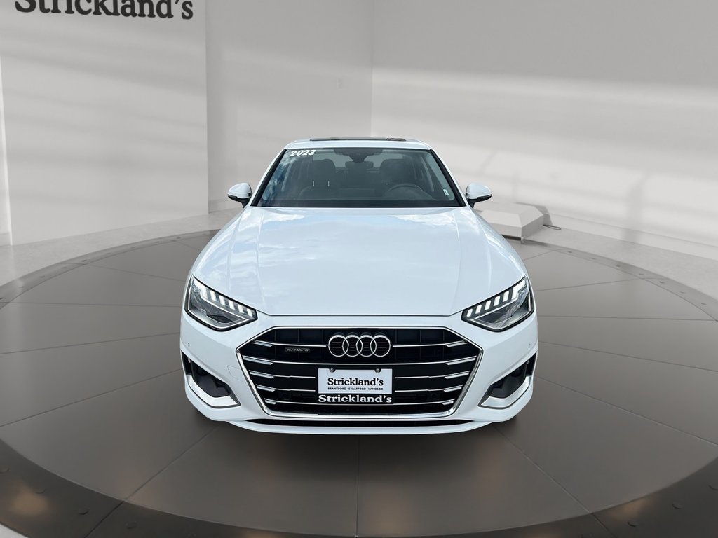 2023 Audi A4 KOMFORT Sedan in Stratford, Ontario - 2 - w1024h768px