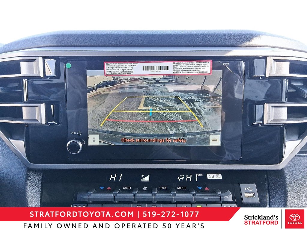 2026 Toyota Tundra 4X4 Tundra CrewMax SR5 L in Stratford, Ontario - 19 - w1024h768px