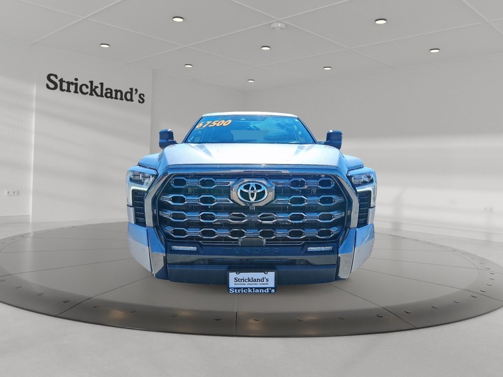 2022 Toyota Tundra PLATINUM 4X4 Truck in Stratford, Ontario - 2 - w1024h768px