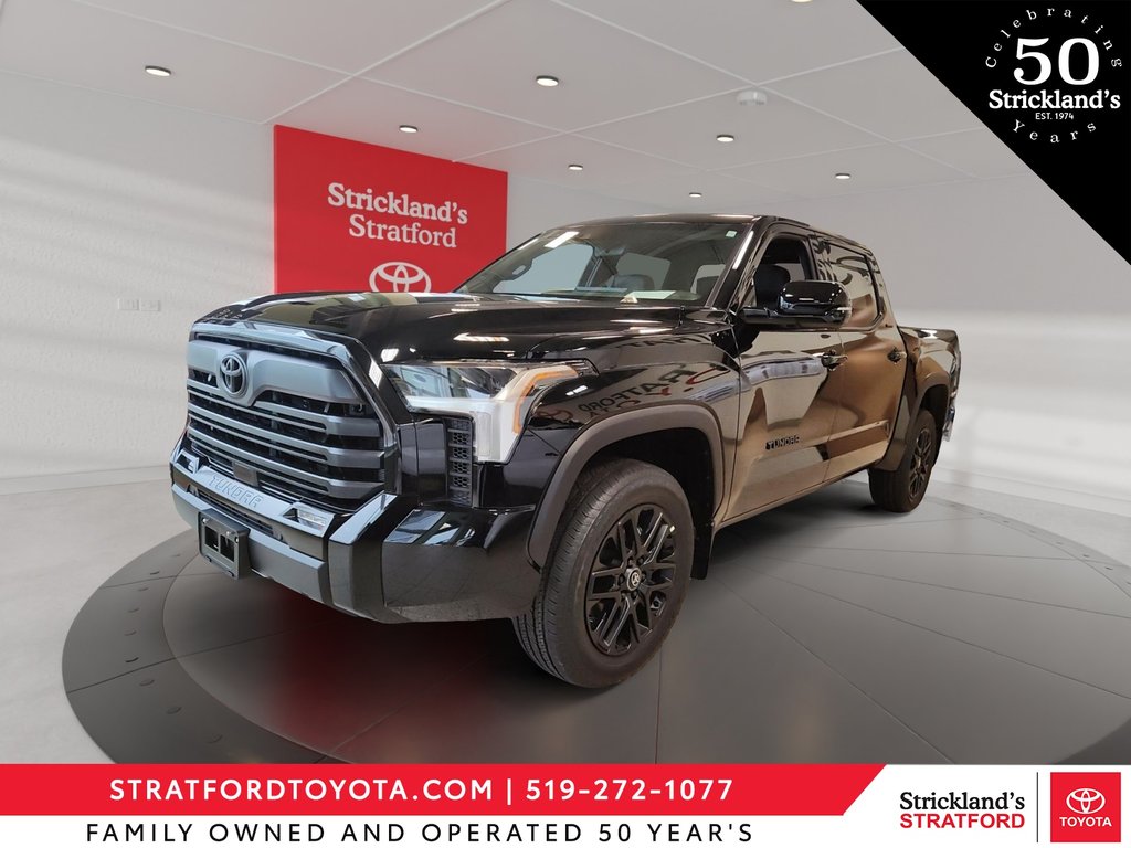 2025  Tundra CREWMAX LIMITED in Stratford, Ontario - 1 - w1024h768px