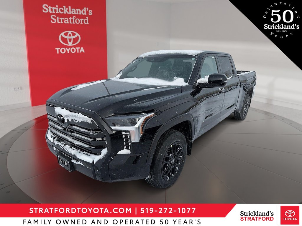 2025 Toyota Tundra CREWMAX LIMITED L in Stratford, Ontario - 1 - w1024h768px