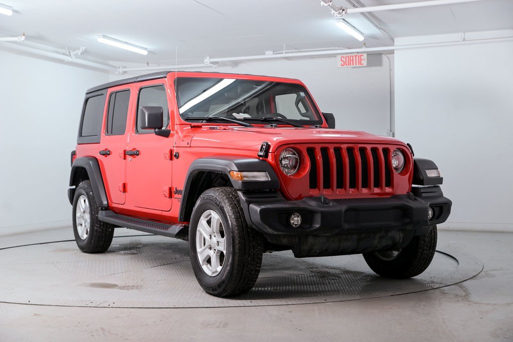 Jeep Wrangler Unlimited Sport 2021 à Brossard, Québec - 1 - w1024h768px