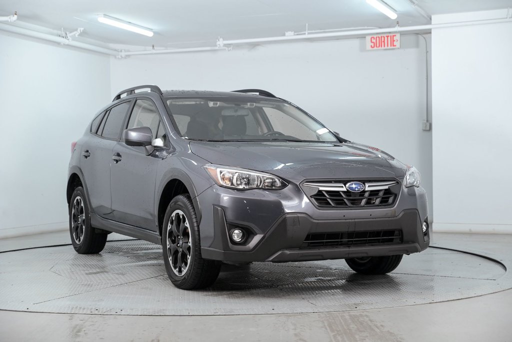 2022  Crosstrek Touring, EYESIGHT, CAMÉRA DE RECUL,BANC CHAUFFANT in Brossard, Quebec - 1 - w1024h768px