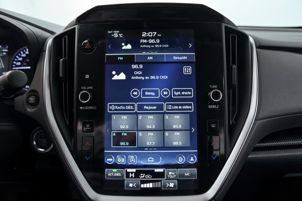 2024 Subaru Crosstrek Touring // EYESIGHT, CAMÉRA DE RECUL,BANC CHAUFFAN in Brossard, Quebec - 17 - w1024h768px