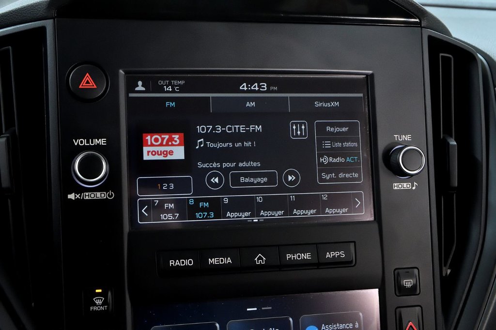 Subaru Crosstrek CONVENIENCE, CAMÉRA RECUL, BANCS CHAUFF, CARPLAY 2024 à Brossard, Québec - 16 - w1024h768px