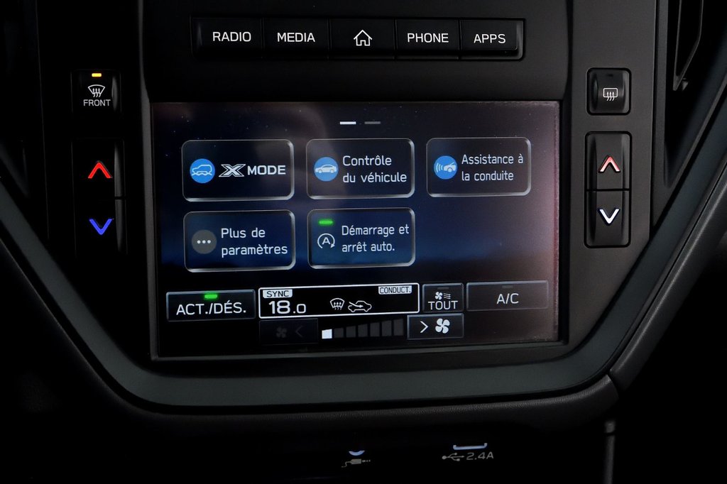Subaru Crosstrek CONVENIENCE, CAMÉRA RECUL, BANCS CHAUFF, CARPLAY 2024 à Brossard, Québec - 15 - w1024h768px