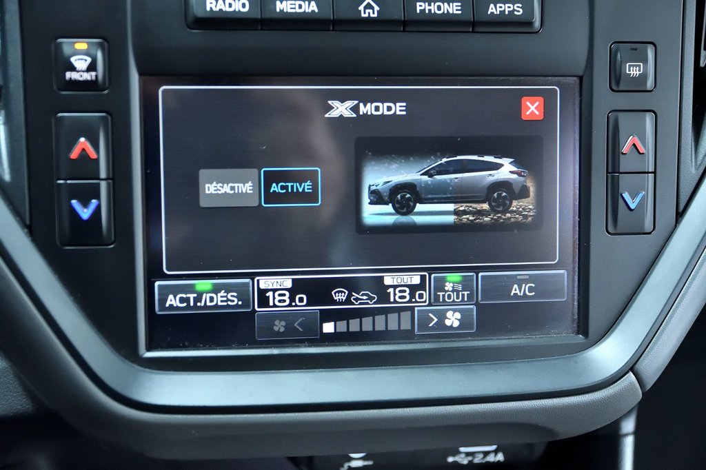 Subaru Crosstrek CONVENIENCE, CAMÉRA RECUL, BANCS CHAUFF, CARPLAY 2024 à Brossard, Québec - 31 - w1024h768px