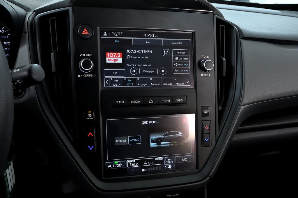 Subaru Crosstrek CONVENIENCE, CAMÉRA RECUL, BANCS CHAUFF, CARPLAY 2024 à Brossard, Québec - 21 - w1024h768px