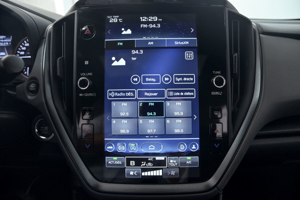 2024 Subaru Crosstrek WILDERNESS // 2.5L, SIEGES CHAUFF., CARPLAY, TOIT in Brossard, Quebec - 18 - w1024h768px
