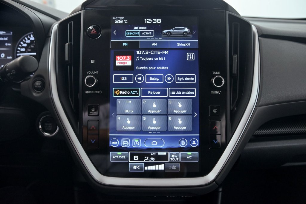 2024 Subaru Crosstrek Touring // EYESIGHT, CAMÉRA DE RECUL,BANC CHAUFFAN in Brossard, Quebec - 15 - w1024h768px