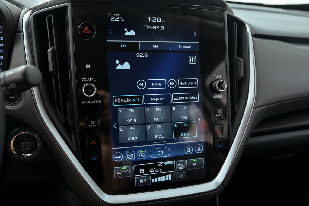 2024 Subaru Crosstrek Touring // EYESIGHT, CAMÉRA DE RECUL,BANC CHAUFFAN in Brossard, Quebec - 17 - w1024h768px