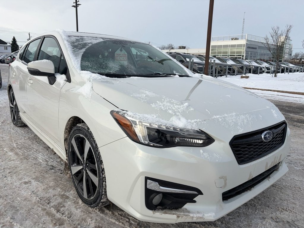 2019 Subaru Impreza Sport-tech // TOIT OUVRANT, BANCS CHAUFF, CARPLAY, in Brossard, Quebec - 3 - w1024h768px