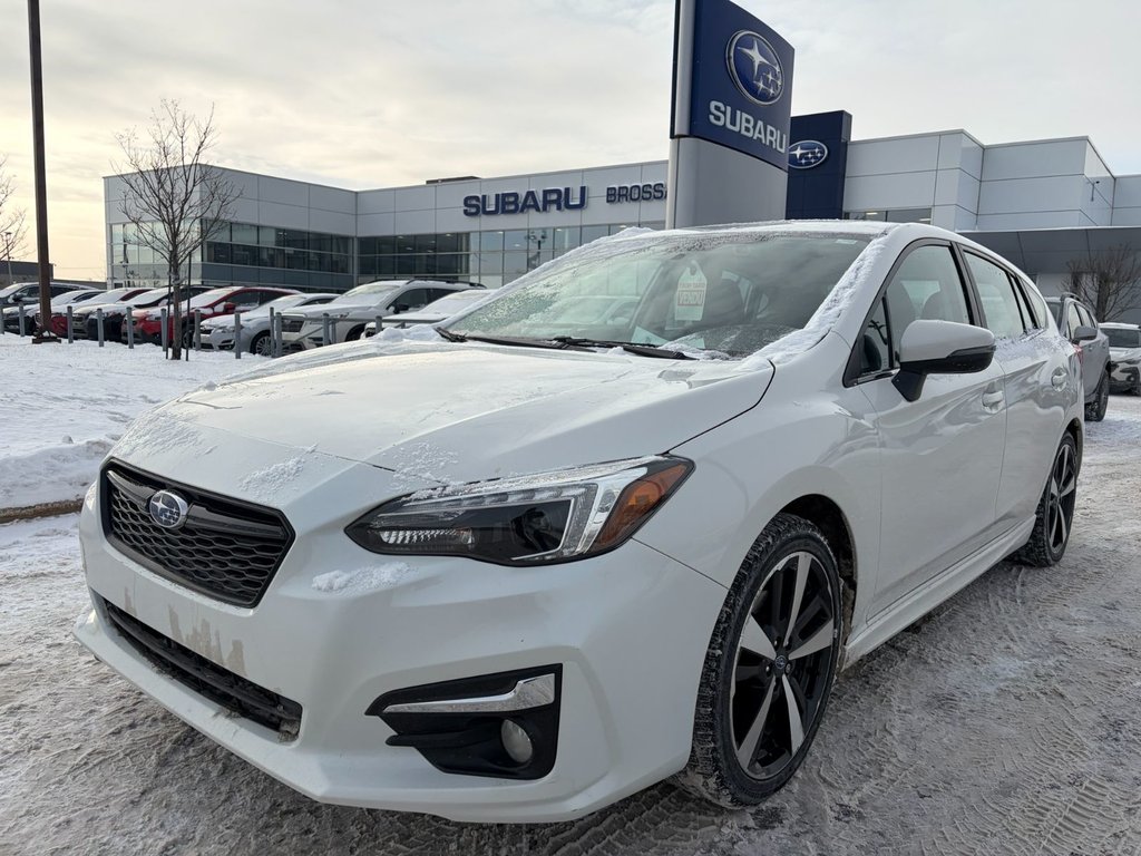 2019 Subaru Impreza Sport-tech // TOIT OUVRANT, BANCS CHAUFF, CARPLAY, in Brossard, Quebec - 1 - w1024h768px