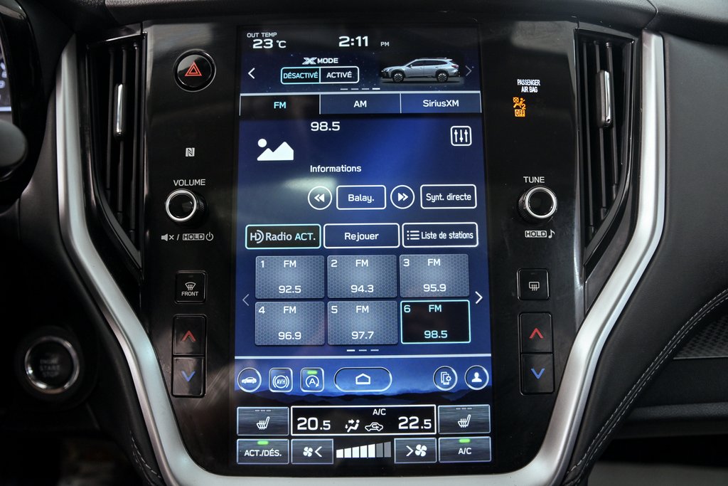 Subaru Outback Touring // TOIT, ECRAN 11.6, EYESIGHT, BANCS CHAUF 2023 à Brossard, Québec - 18 - w1024h768px