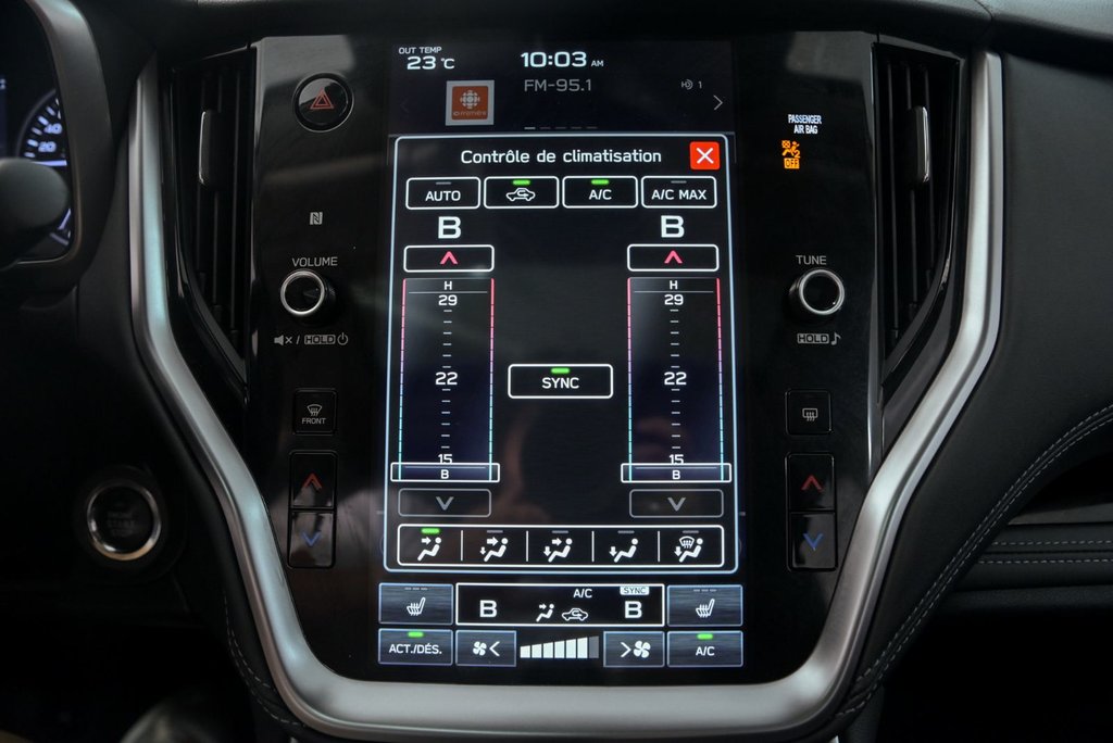 2024 Subaru Outback Limited XT // 2.4T, SIEGES CHAUFF., CARPLAY, TOIT in Brossard, Quebec - 20 - w1024h768px