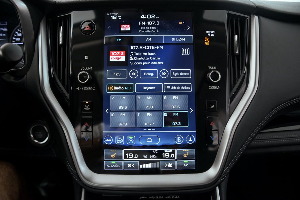 2024 Subaru Outback Limited XT // 2.4T, SIEGES CHAUFF., CARPLAY, TOIT in Brossard, Quebec - 18 - w1024h768px