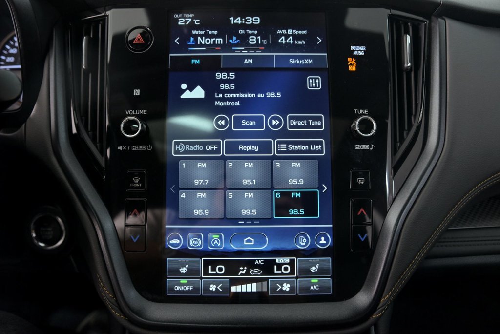 2025 Subaru Outback Wilderness // 2.4T, SIEGES CHAUFF., CARPLAY, TOIT in Brossard, Quebec - 17 - w1024h768px