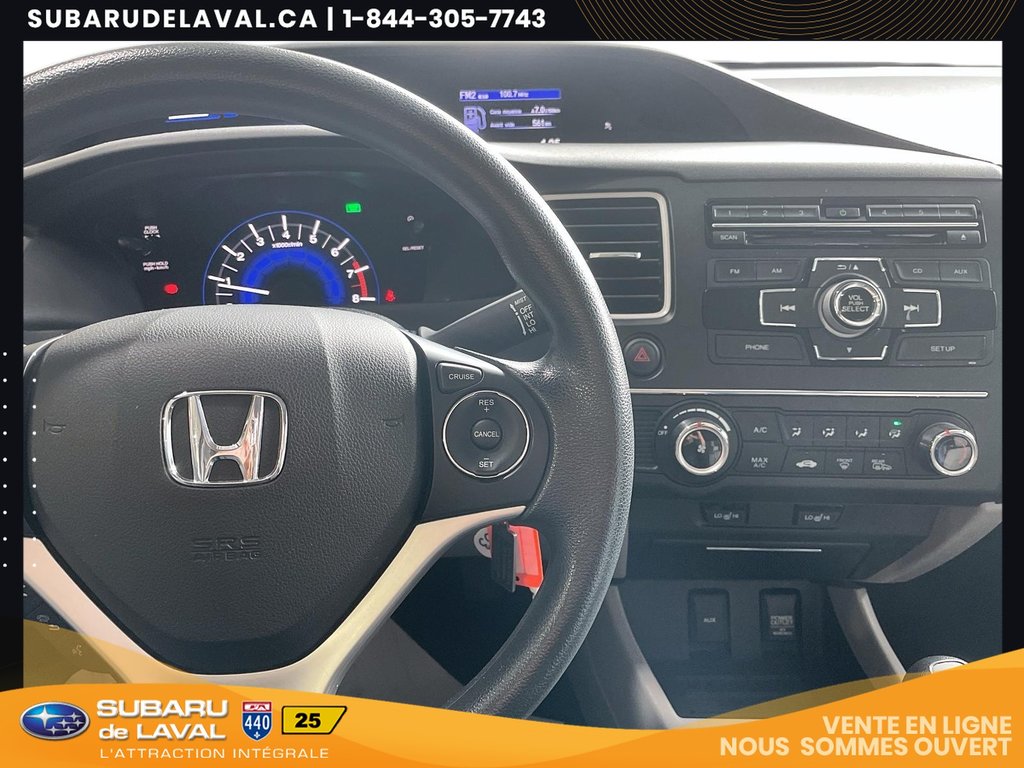 2015 Honda Civic Sedan LX in Laval, Quebec - 11 - w1024h768px