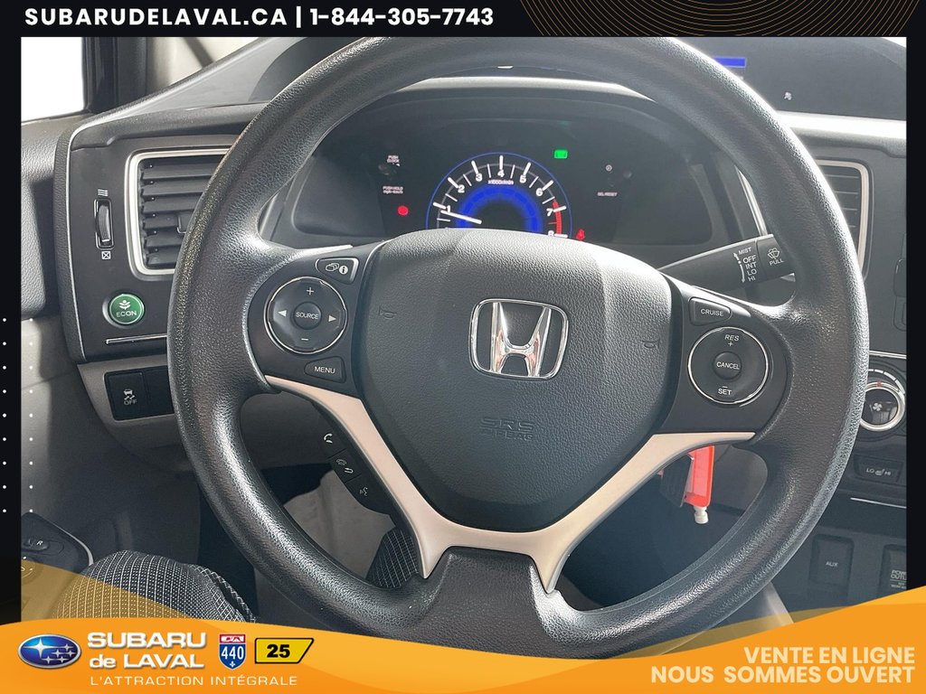 2015 Honda Civic Sedan LX in Laval, Quebec - 15 - w1024h768px